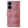 For Samsung Galaxy A06 4G Leather Case Imprinted Checkered Pattern Wallet Stand Flip Phone Cover