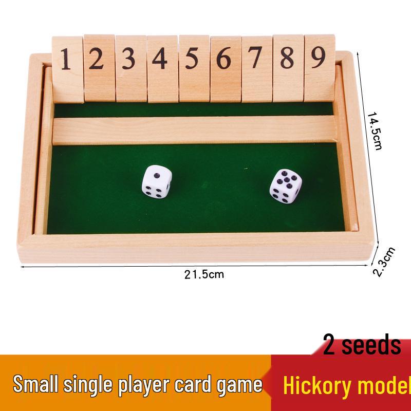 

Children s Number Flip Card Game: Educational, Entertaining, Four-Sided Board & Drinking Game Props for Parties