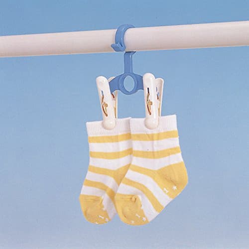 Sekisui Jushi Shoji Hanger Stopper, 4-Piece Set, Blue, AHS