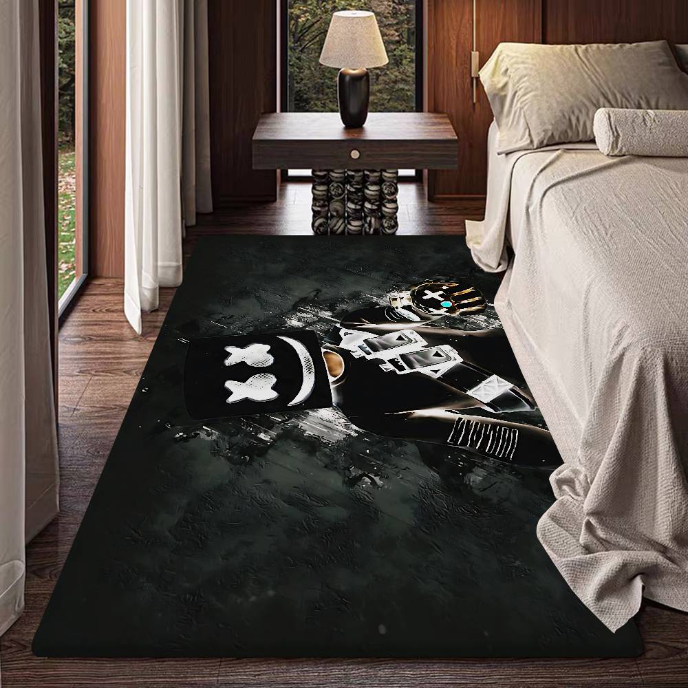 

Marshmello Dj Entrance Door Mat Washable Non-Slip Living Room Sofa Chairs Area Mat Kitchen Welcome Doormat 50x80cm