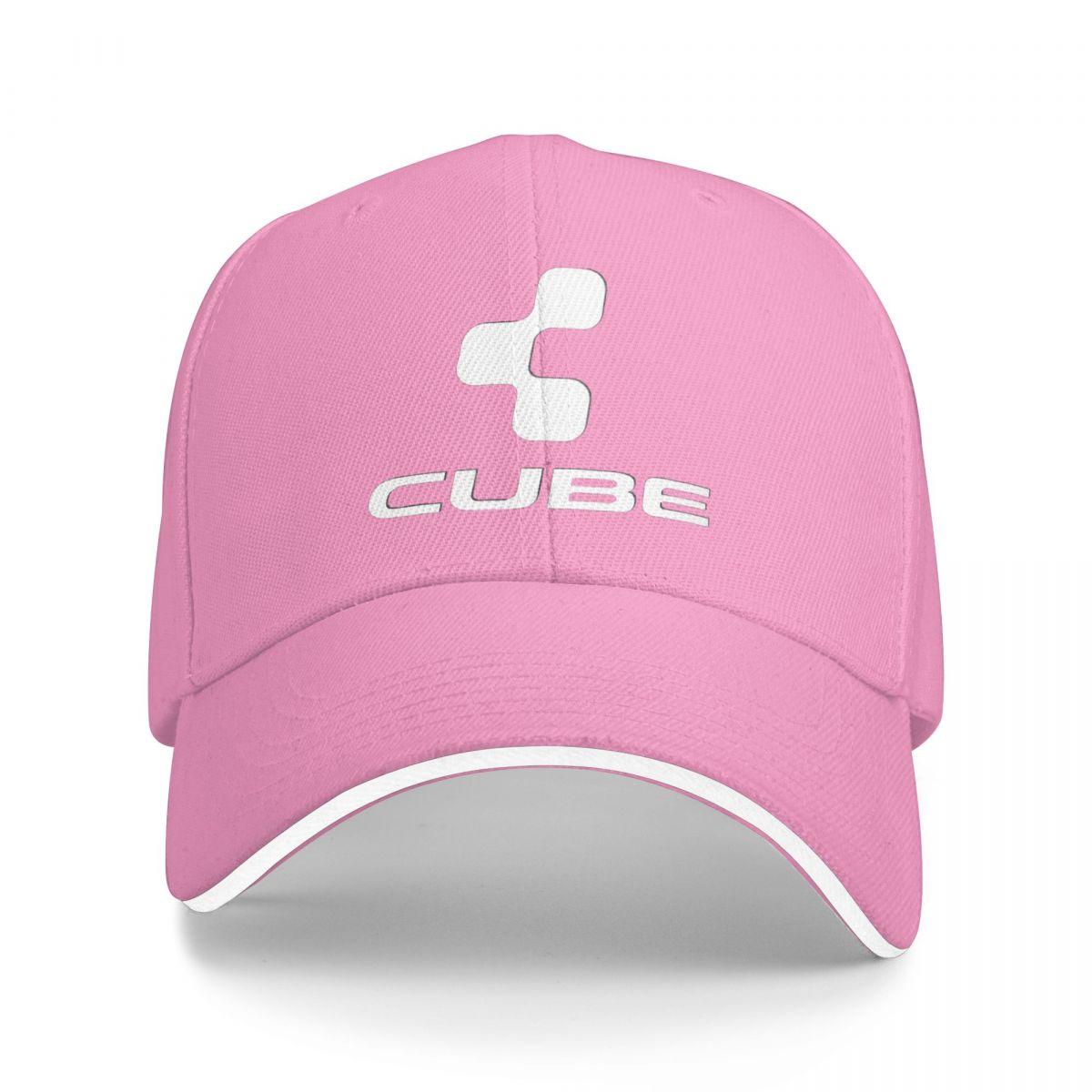 Cube Cycling Mtb Mountainbike Baseballkappen Snapback Baseballmützen Atmungsaktiv Lässig Kappe Outdoor für Männer und Frauen One Size