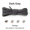 No tie Shoe laces Elastic laces Sneakers Flat Shoelaces without ties Quick Shoelace for Shoes Kids Adult One Size fits All Shoes