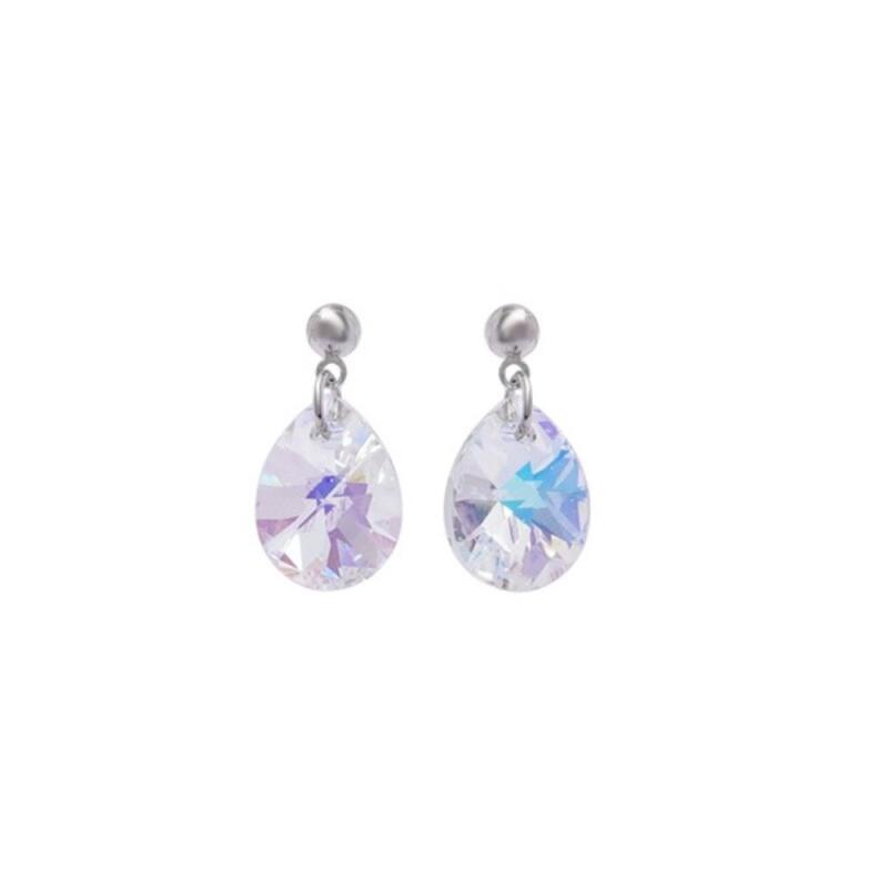 

Trinne Crystal Drop Earrings Women s Silver ONECOLOR