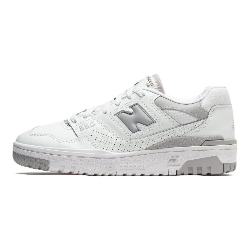 New Balance 550 BB Women Low Retro Basketball Shoes White Gray BBW550BB 35