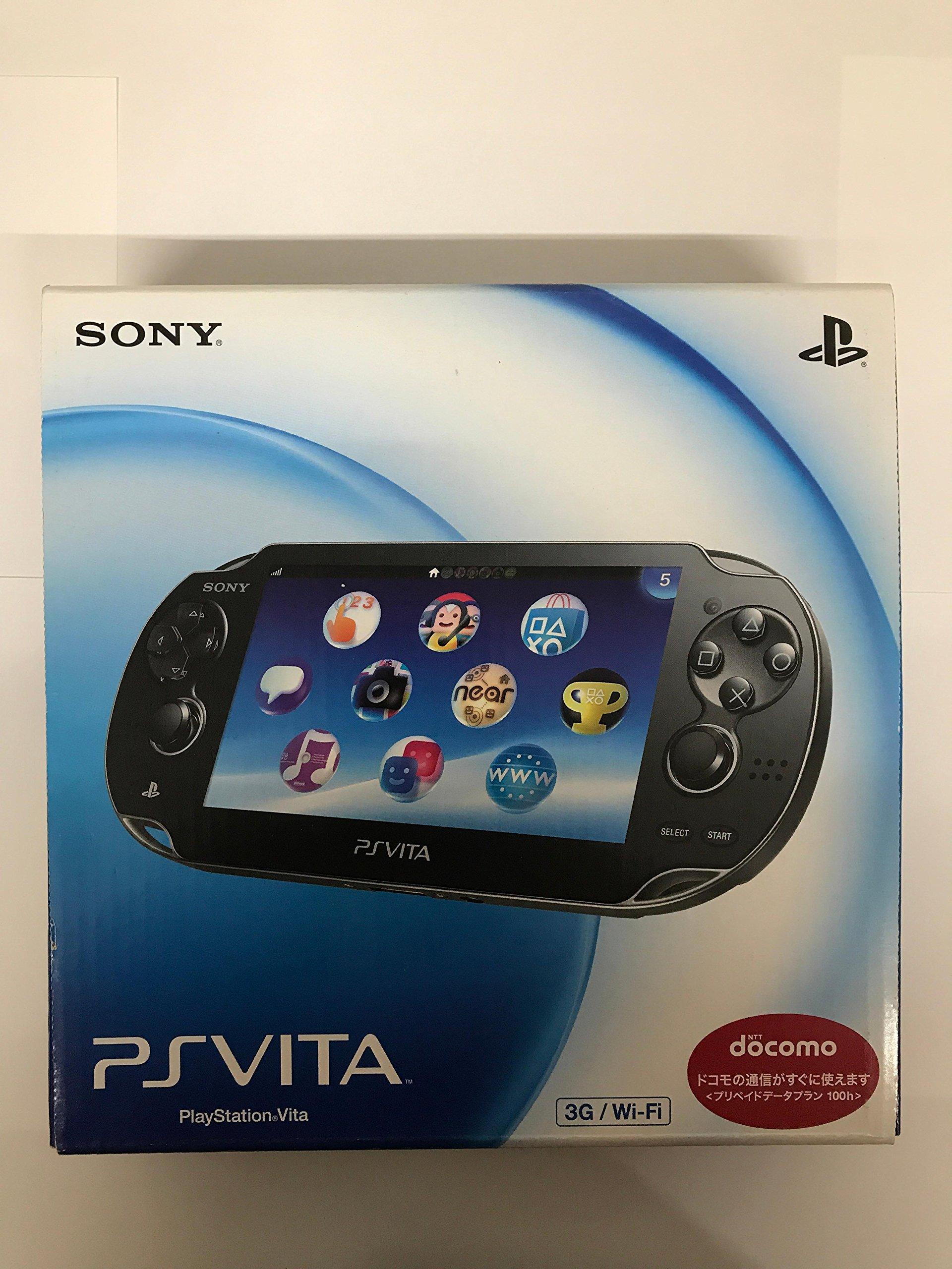 

PlayStation Vita Модель Кришталево-чорний Прес Лімітована 3G/Wi-Fi (Перше видання) (PCH-1100 AA01) [Припинено]