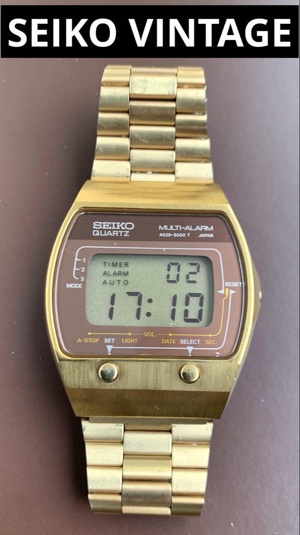 

[USED] (Final Price Reduction) SEIKO Digital Quartz Wristwatch, Rare