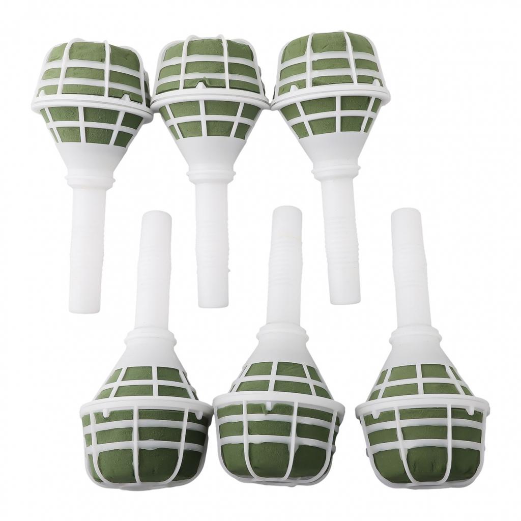 8cm Handle Flower Holder Accessories Green High Quality