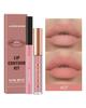 Langmanni Lipgloss Lipliner-Set 2 Sets nicht klebendes Cup-Matt-Lipgloss-Set