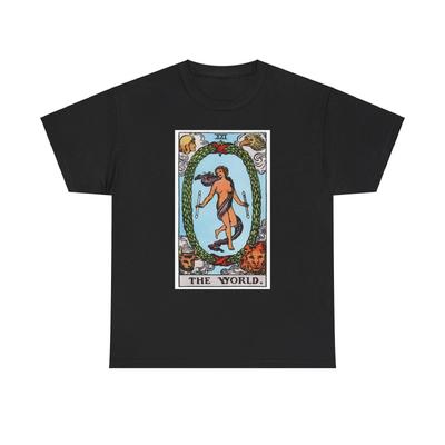 Die Welt (Tarotkarte) T-Shirt