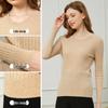 Hengyuanxiang Women's Round Neck Cashmere Sweater