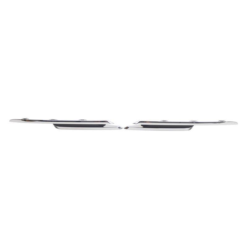 For BMW 3 Series F30 328I 335I 2012-2015 Fog Light Cover Trim Front Bumper Chrome Trim Molding Grille