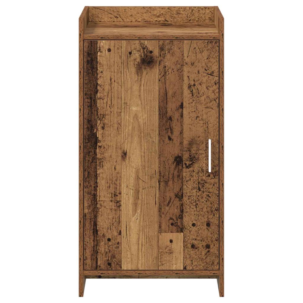 Shoe Cabinet with Storage Rustic Wood Finish 48 x 36 x 92 cm Engineered Wood