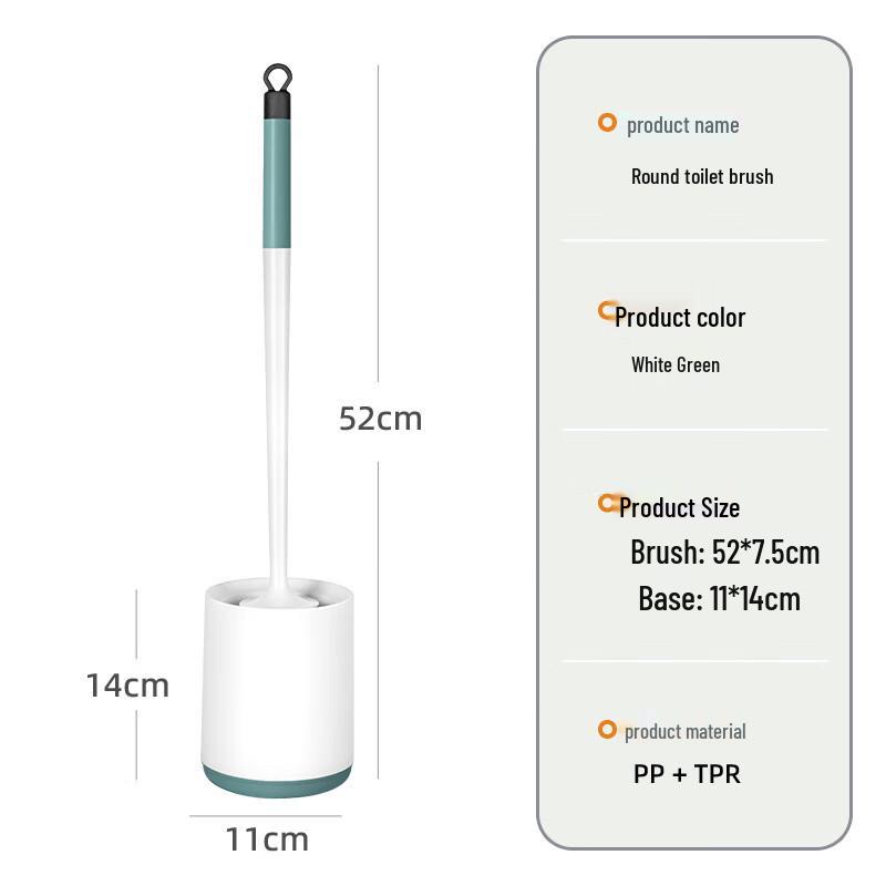 A1 Wall-Mounted Long Handle Toilet Brush