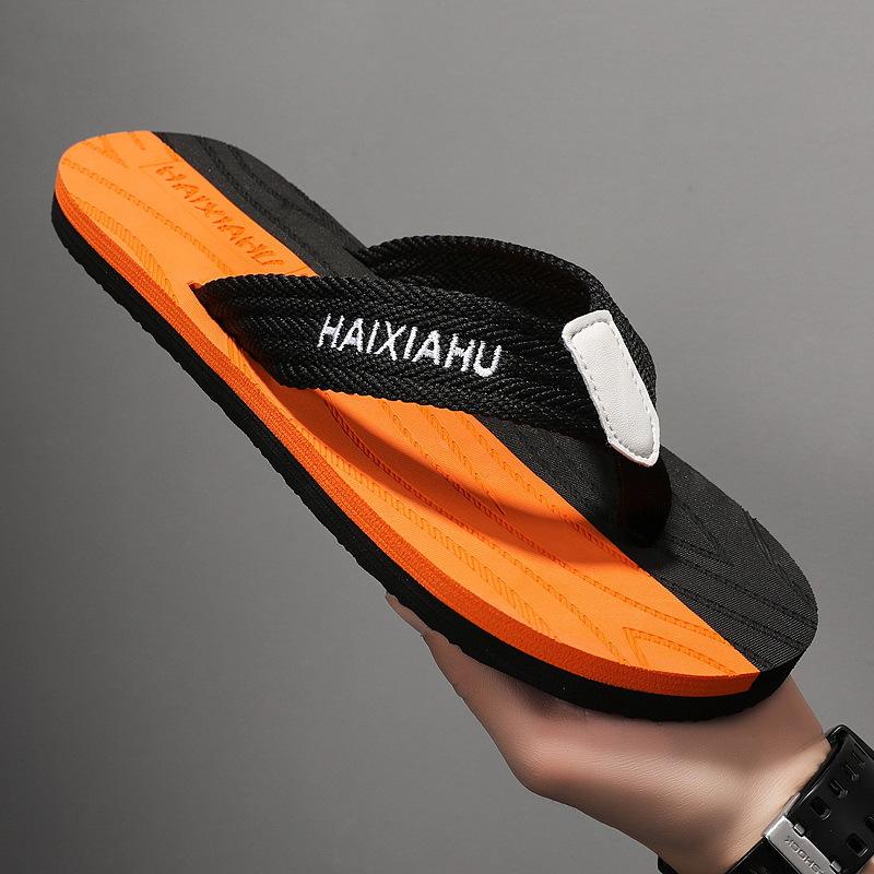 

В єтнамки чоловічі сандалі носити нековзні пляжні сандалі літо нові повсякденні шльопанці чоловічі 45