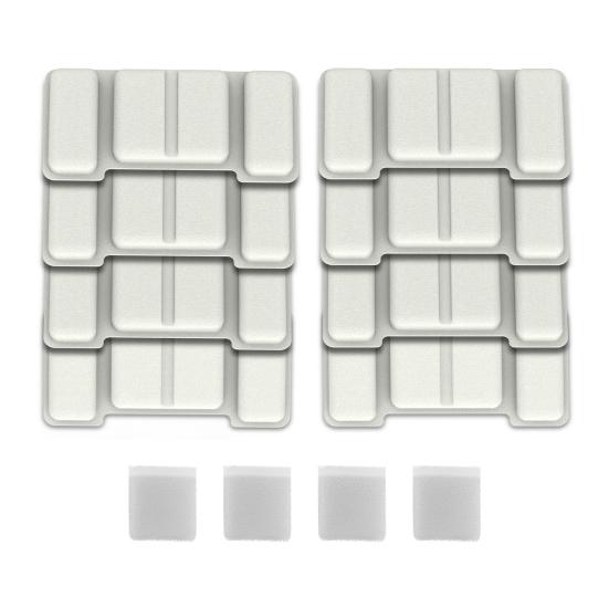 3.2L Pet Water Fountain Stainless Steel Cat Water Fountain with Water Level Window Quadruple Filtration Silent Fountain for Dogs And Cats Healthy