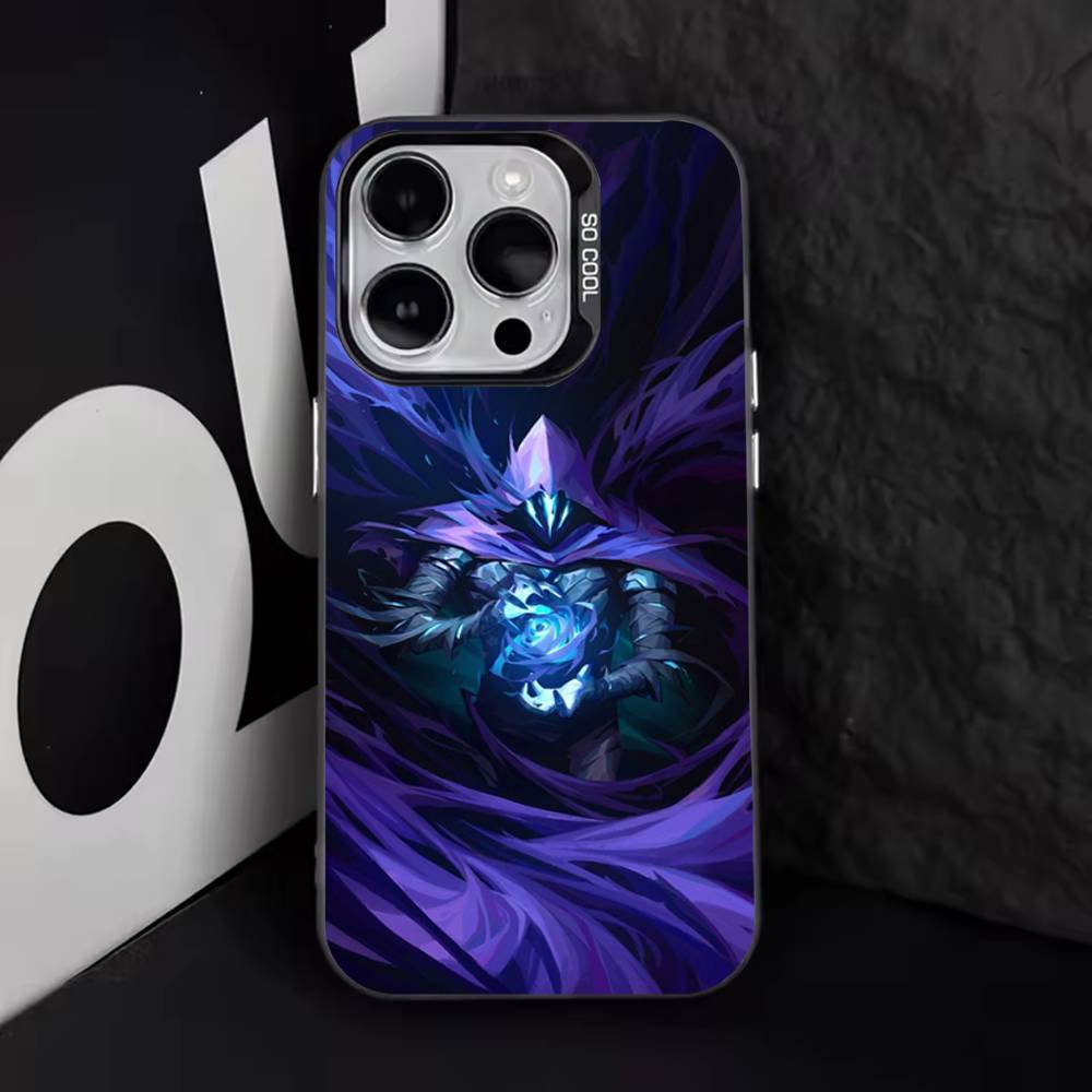 V-Valorant O-Omen Phone Case For iPhone 17,16,15,14,13,12,11,Pro,Max,Plus,E,Air,Mini Black Tpu Cover