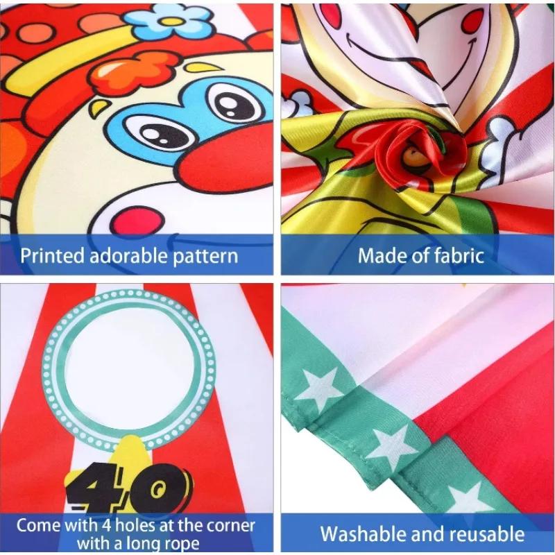 Fun Game Bean Bun Toy Game Safe Throwing Bag Circus Performance Flag Outdoor Christmas Party Carnival Game Toy