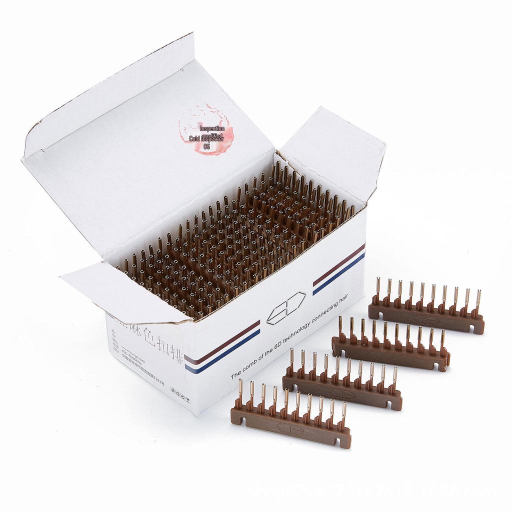 Extensiones de Cabello 6D de Primera Generación Sin Costuras con Clic - Diez Paquetes