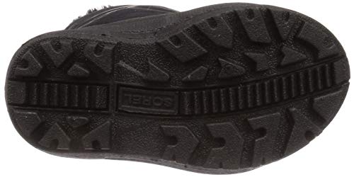 Sorel Kids Snow Commander NC1960 Snow Boots, Size 17cm, Black