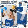 Graduation Party Money Pull Box Gift Box Graduation Theme Decorative Box for Graduation Ceremony Celebration Event Supplies