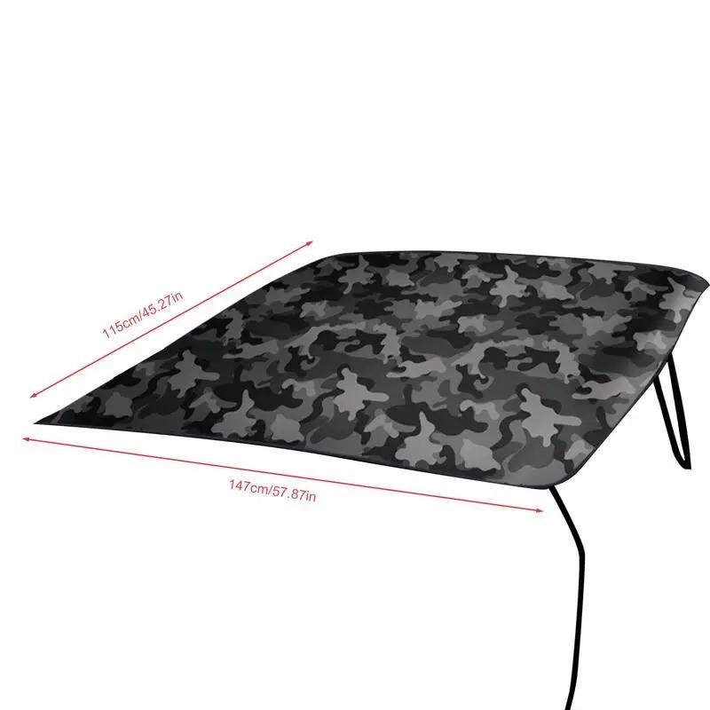 Car Windscreen Sun Shade - Front Window Snow Ice Covers, Sun Protection, Camouflage, Car Windshield Ice Shield, Snow Cover