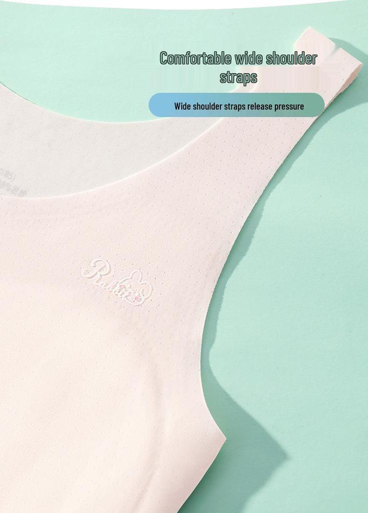 Antibacterial Light Vest for Primary School Girls - Stage One Summer Wear