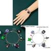 Halloween Cartoon Geistermama Armbänder Mit Legierungsanhänger Für Geschenk Und Partydekoration