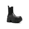 Balenciaga Chelsea Bulldozer 80mm Boots Black Matte Calkskin Men's 693968WBCQ01000