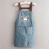 Waterproof Stain-Resistant Kitchen Apron with Simple Print