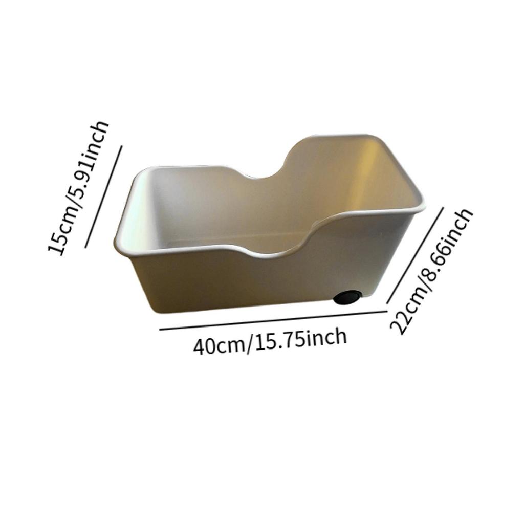 Kitchen Storage Container Bin Box,Decorative with Roll Wheels, Spice Holder,