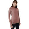 Breathable Quick Dry Half Zip Long Sleeve T-Shirt Women's Taupe