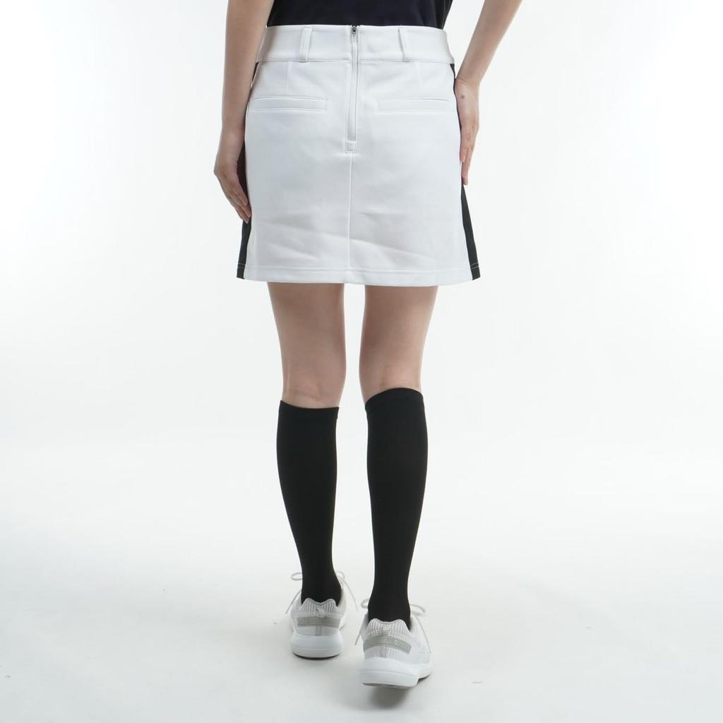 New Balance Golfrock Gestreift 1 (Stretch, Logo) / Damen / 012-4234508 030_Weiß [M]