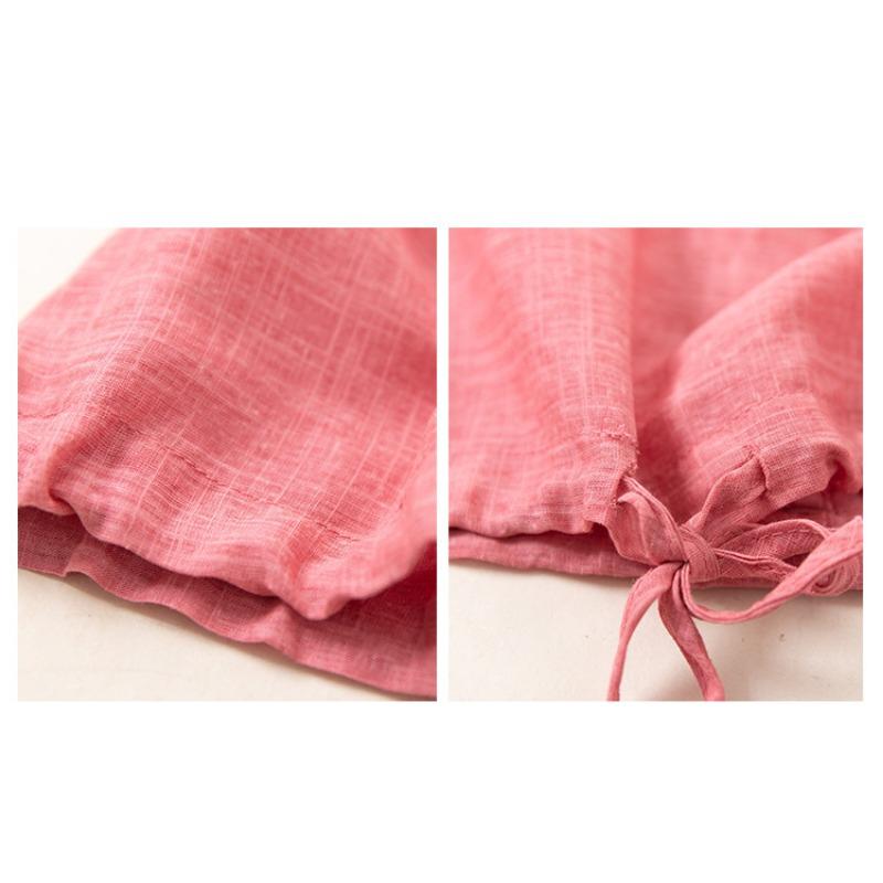 Casual Loose-Fit Top with Gathered Hem and Drawstring