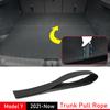 Trunk Storage Area Cover Pull Strap For Tesla Model Y Trunk Strap Rear Trunk Cover Pull Rope Mat Pad Puller Interior Accessories