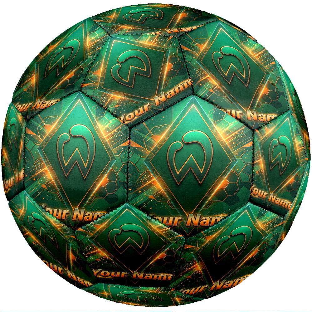 Werder Bremen FC Fashion Size 5 Football Wearproof Non‑Slip Soccer Ball For Sports Training Entertainment Use