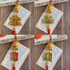 2026 Year Of The Horse Wall Hanging Ornament  Year Lucky Decoration Housewarming Green Plant Potted Small Pendant Gifts