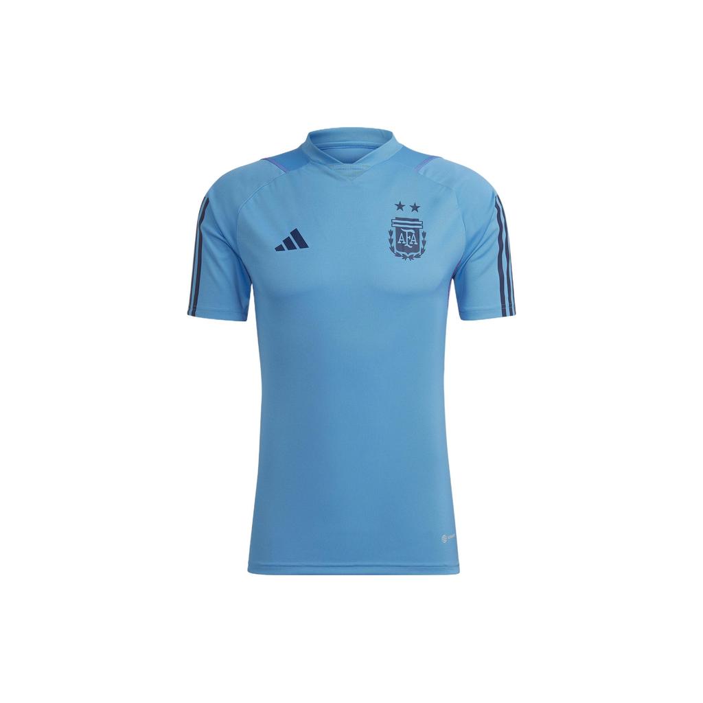 adidas Soccer Jerseys Men's Blue Moderate Straight Fit HF3927