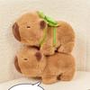New Capybara Animal Slap Snap Wrap Wristband Bracelet Plush Stuffed Animal Kawaii Capybara Hand Ring Wristband Kid Toys