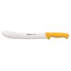 Butcher Knife - ARCOS - Prof 292800 - Nitrum Stainless Steel - 25 Cm Blade - Ergonomic Yellow