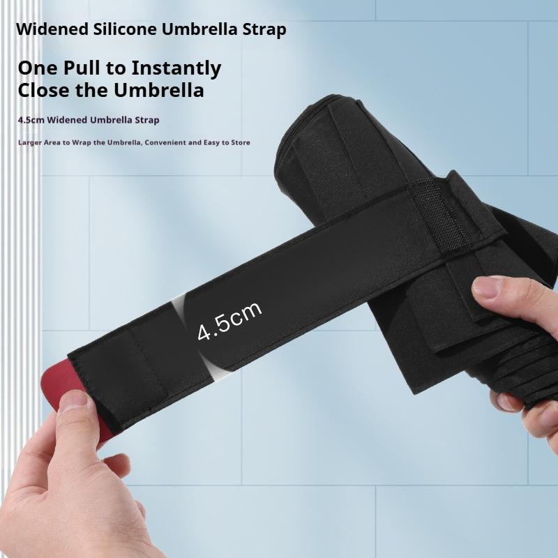Non Folding Automatic Opening and Closing Sunshade, Sun Protection, UV Protection Memory Patch Umbrella