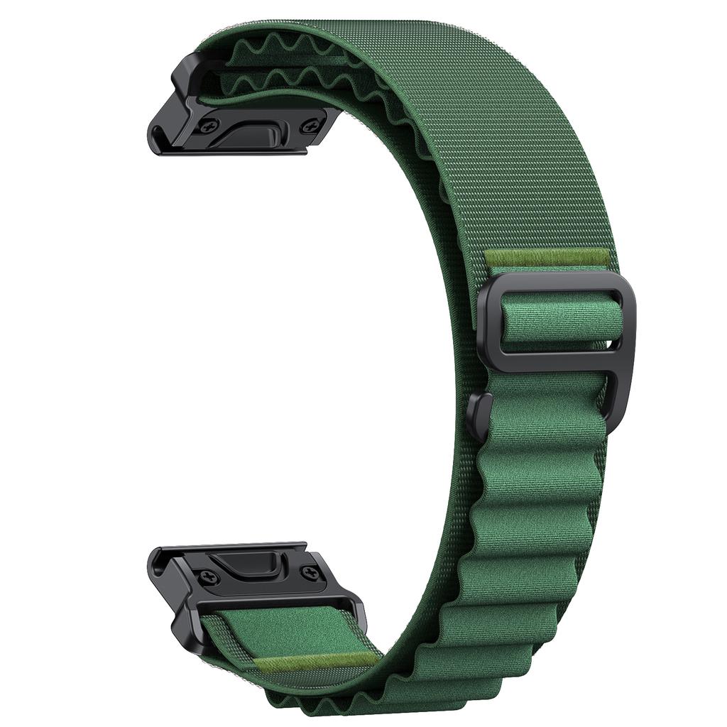 22mm 26mm Nylon Quick Fit Strap for Garmin Fenix 8 7X 7 Pro Fenix 6X 6 5X 5Plus Tactix 7 Forerunner 965 955 Enduro 2 Loop Band