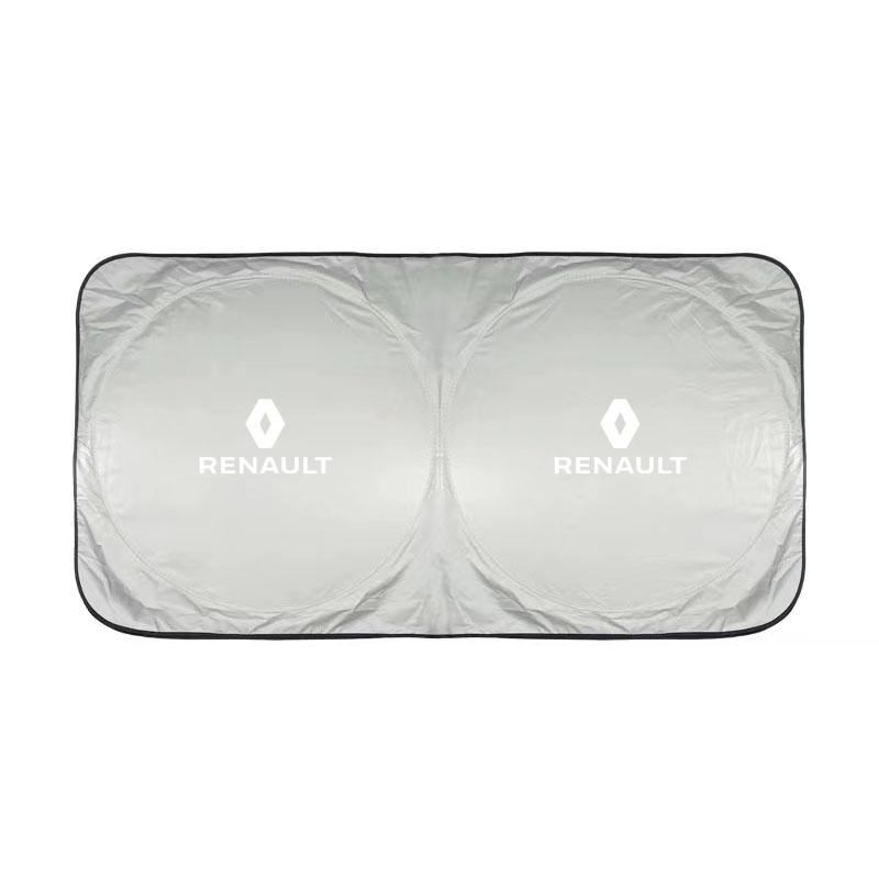 Voor Renault 2026 Nieuwe Naafdoppen Auto Raam Zonnescherm Cover Opvouwbaar UV-Bescherming Voor Renault Clio Koleos Megane Espace QM6 Kadjar