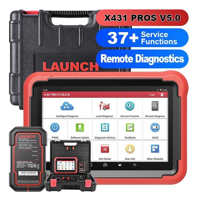 Autodiagnostický nástroj - LAUNCH - X431 PROS V5.0 - OBD2 - Obousměrné řízení - Kódování ECU