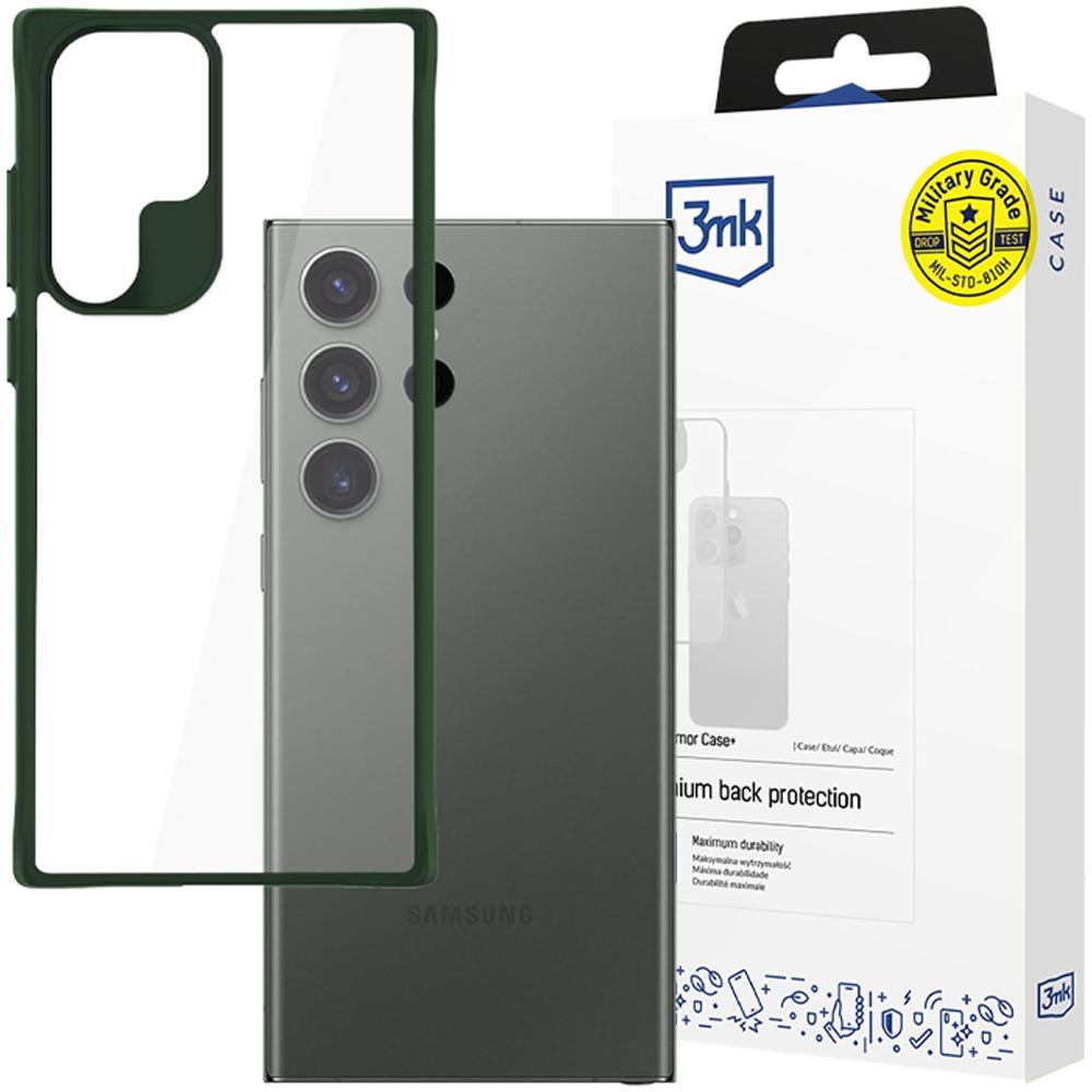 Oem Grün Samsung Galaxy S24 Ultra - 3Mk Satin Armor Case+ - Bild 4