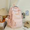 Schulrucksack Cartoon Klein Frisch Mädchen Rucksack Mehrere Fächer Highschool Schülerrucksack Weiblich Hoher Wert College-Stil Mittelschüler