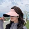 Summer Fashionable Anti UV Sun Protection Visor Large Brim for Men and Women Sun Protection Hat