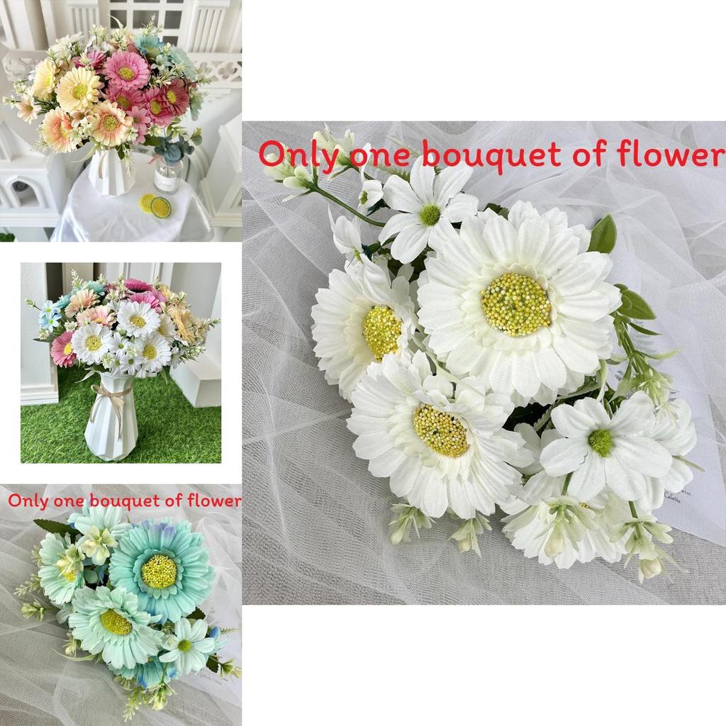 Artificial Peace Chrysanthemum Morifolium Home Decor Tabletop Flower For Wedding And Event Decor