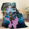 Cartoon TV LLeGenD VVoX MMaChiNAA S Blanket For Soft Throw Blanket for Picnic Bed Sofa Home Bedroom Cozy Warm Comfortable