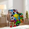 1 Stück Flanell-Kuscheldecke, Cartoon, Looney Tunes Aufdruck, Warme Gemütliche Weiche Decke für Sofa Bett Couch Auto Büro Reise