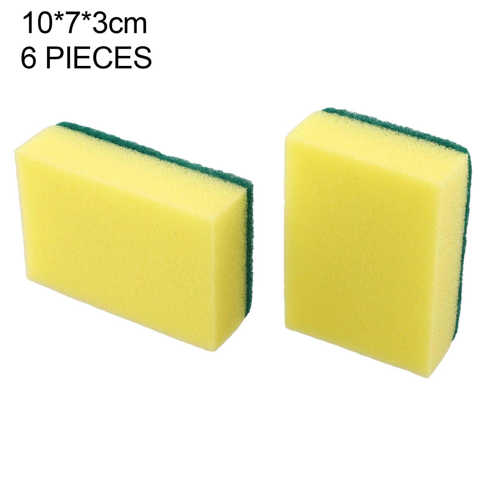 

Dishwashing Sponge High-density Sponge Kitchen Cleaning Perfect For Dishes 6 pieces